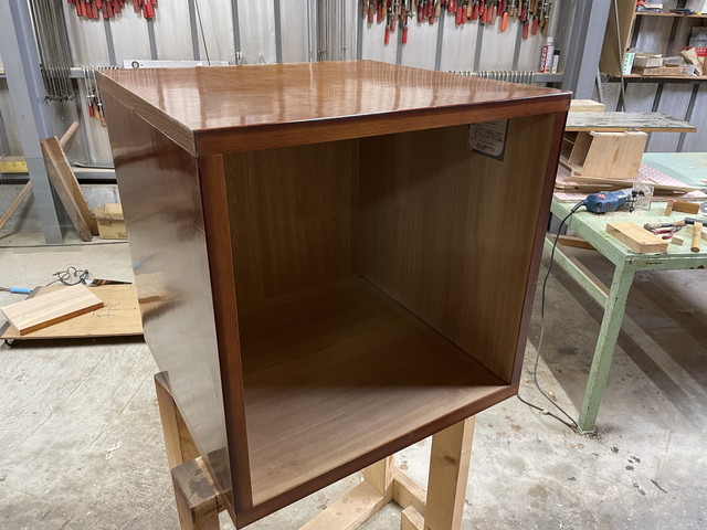 余った材料で箱を製作