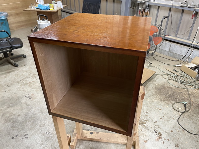 余った材料で箱を製作