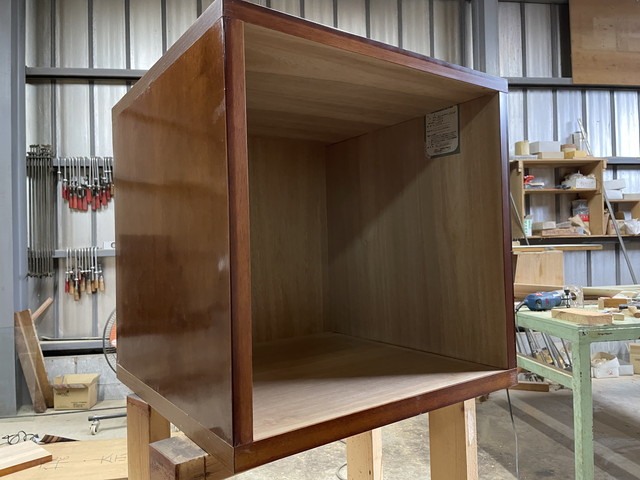 余った材料で箱を製作