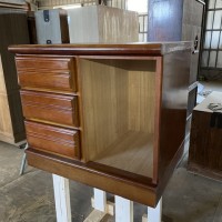 収納箪笥をサイズを小さくリメイク