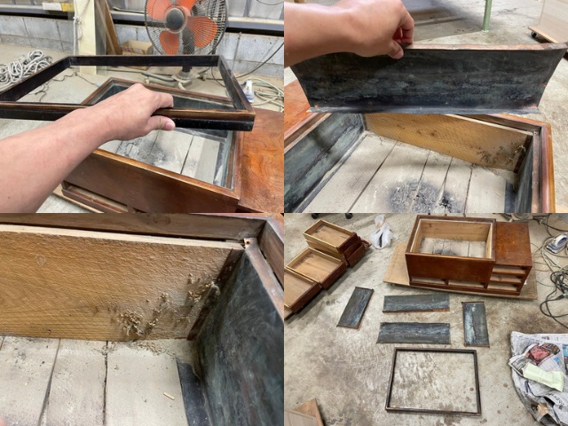 長火鉢のリメイク