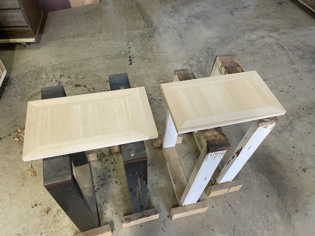 桐箪笥の引き戸製作