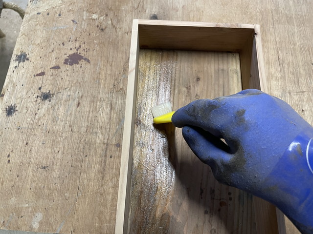 引き出しの中の汚れ落とし