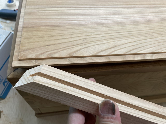 長火鉢に蓋を作る