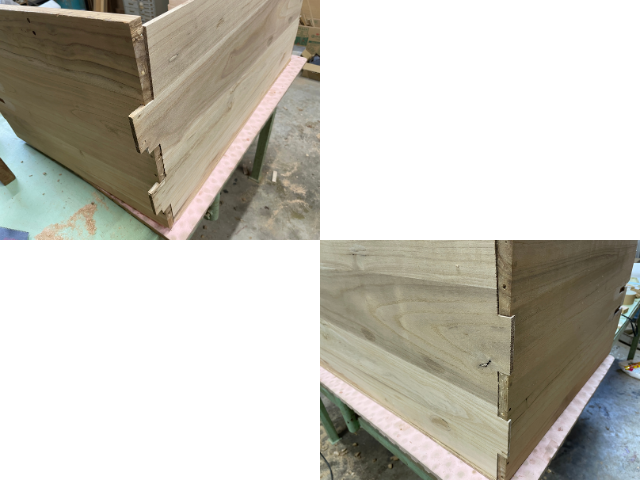 箪笥の組み立て