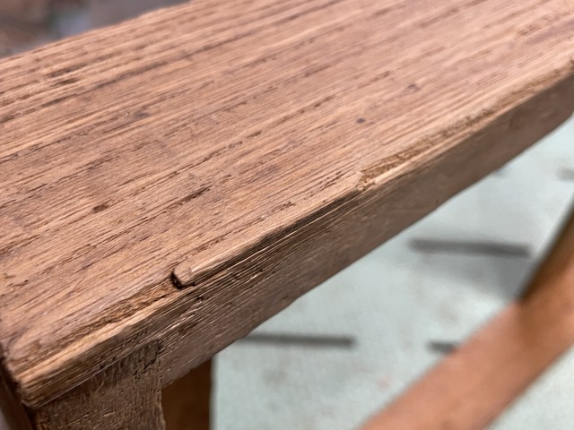 台輪の欠け修理