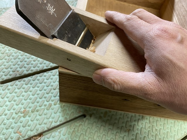 桐箪笥の引出しの仕込み