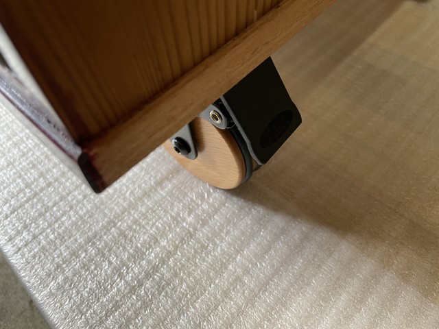 キャスターにロック