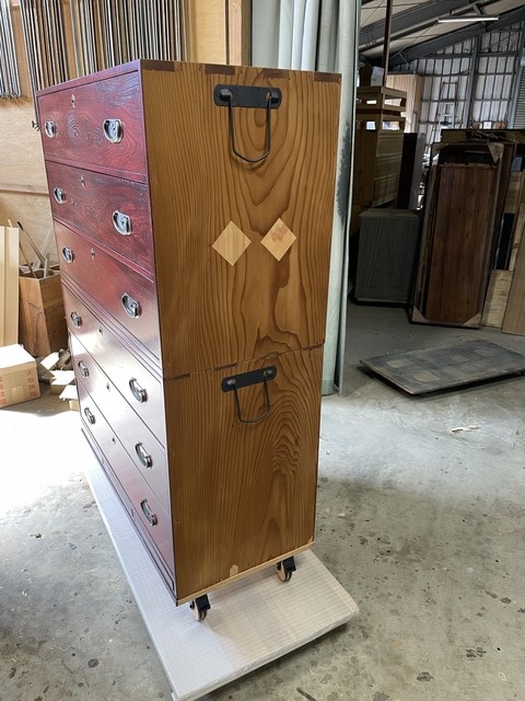 和箪笥のリペア完成