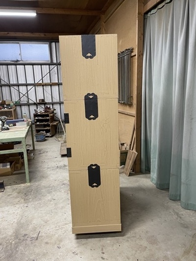 桐箪笥を再生