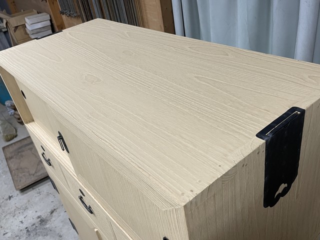 桐箪笥の再生