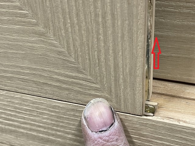 扉のロック解除