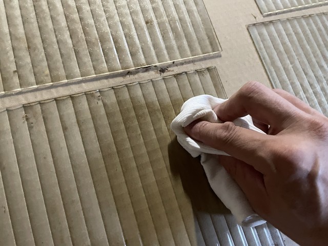 ガラスのクリーニング