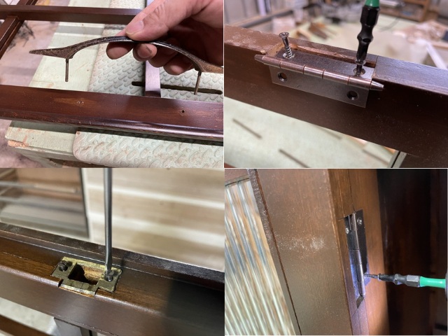 本棚金具の取り付け