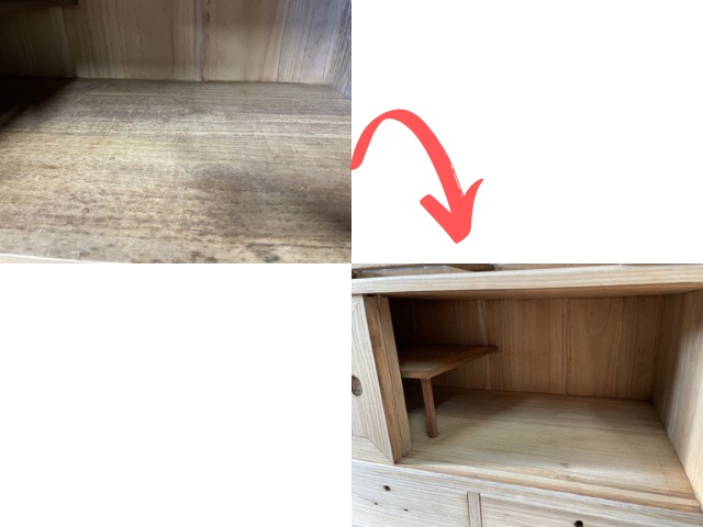 引違い戸の中を綺麗に